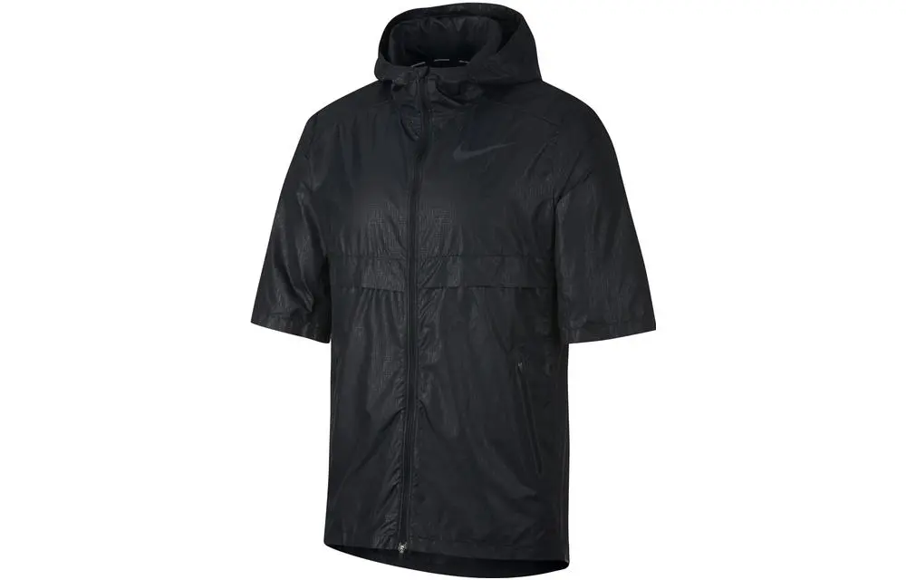 Nike Jackets Men's Black Hooded Thin Other