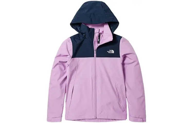 THE NORTH FACE Urban Exploration Outdoor Hiking Waterproof, Windproof, And Breathable Windbreaker Jacket Unisex Purple