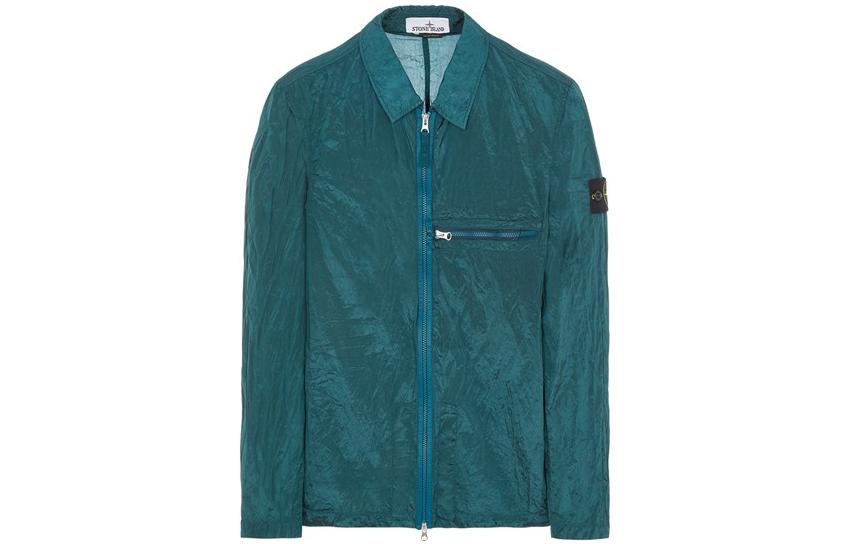 Мужская куртка STONE ISLAND Nylon Metal (зеленая)