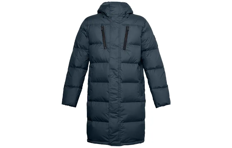 Under Armour Sportstyle Down Jackets Men's Dark Blue Hooded Moderate Other