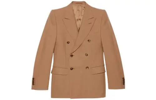 GUCCI Business Suit Coat Men's Light Brown
