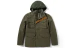 Timberland Windbreaker Jackets Men's Army Green Hooded Thickened