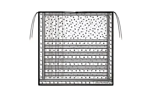 LOUIS VUITTON Shawls Women's White