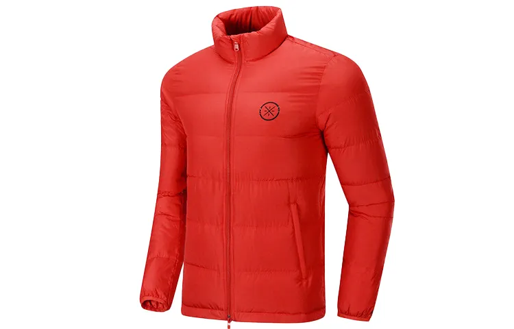 Li Ning Down Jacket Men's Bull Red