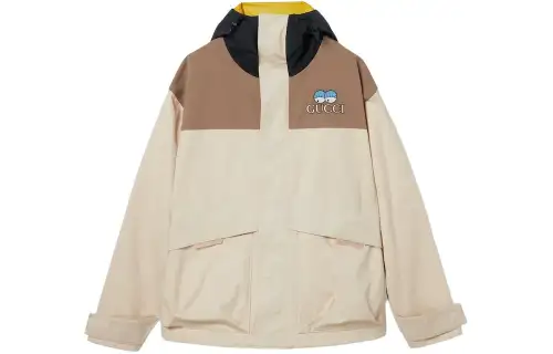 GUCCI FW24 Jackets & Coats Men's Beige