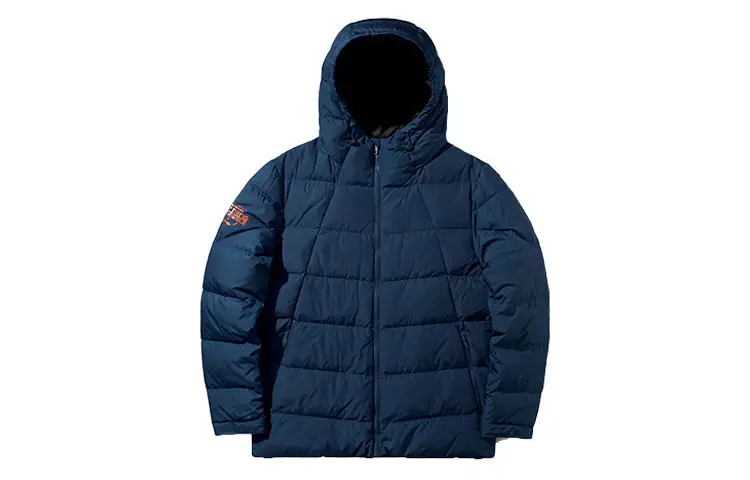 Li Ning Sports Basketball Collection Down Jacket Men's Deep Water Duck Blue