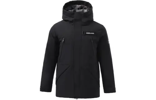 Li Ning Sports Fashion Collection Down Jacket Men's Black