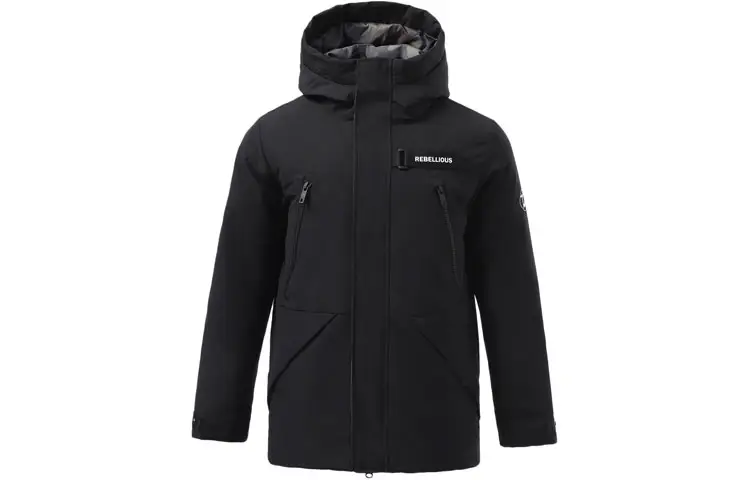 Li Ning Sports Fashion Collection Down Jacket Men's Black