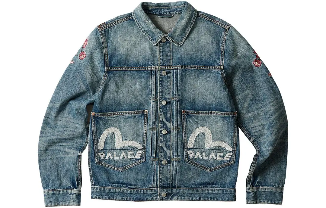 PALACE X Evisu Type One Denim Jacket