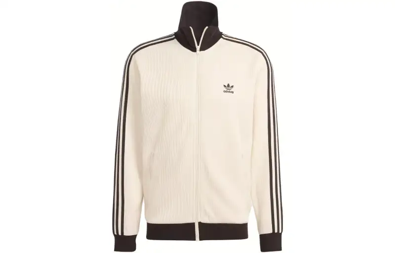 adidas originals Mens Adicolor Classics Waffle Beckenbauer Track Jacket Wonder White