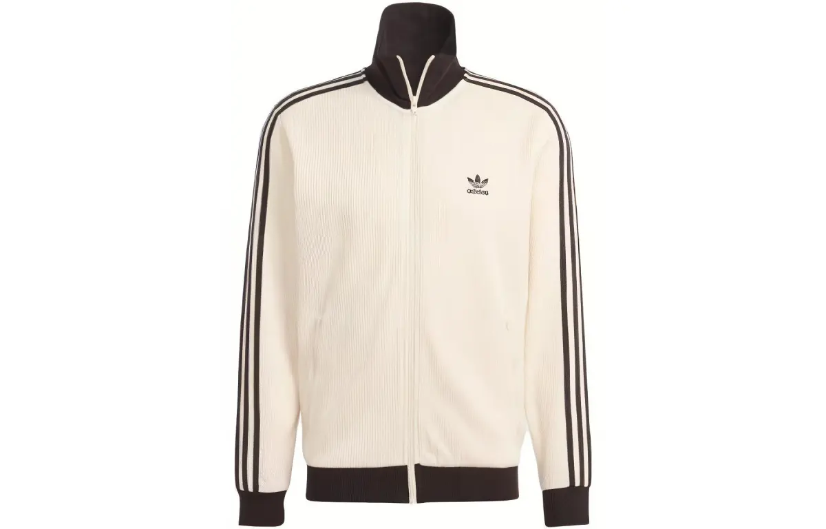 adidas originals Mens Adicolor Classics Waffle Beckenbauer Track Jacket Wonder White