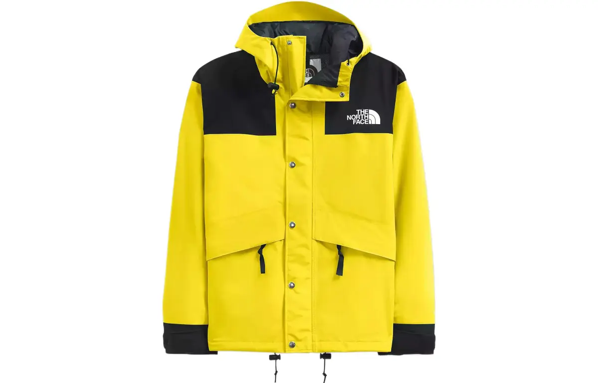 THE NORTH FACE 1986 Series Waterproof Windbreaker Jacket Men's Yellow