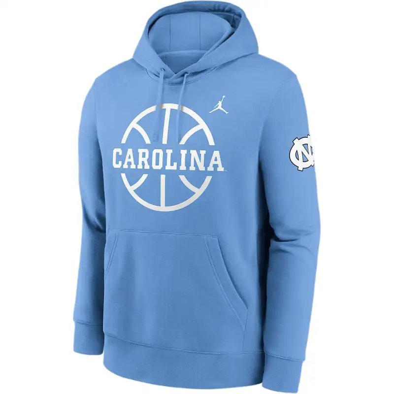 Jordan North Carolina Coaches Premium Men's Jordan Brand Dri FIT College 1/4 Zip Hoodie