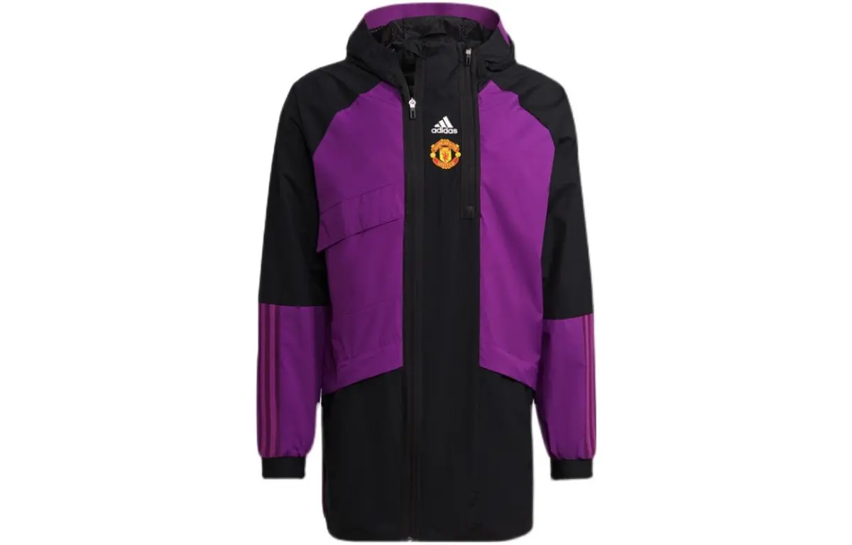 Adidas Manchester United Jacket Men's Purple