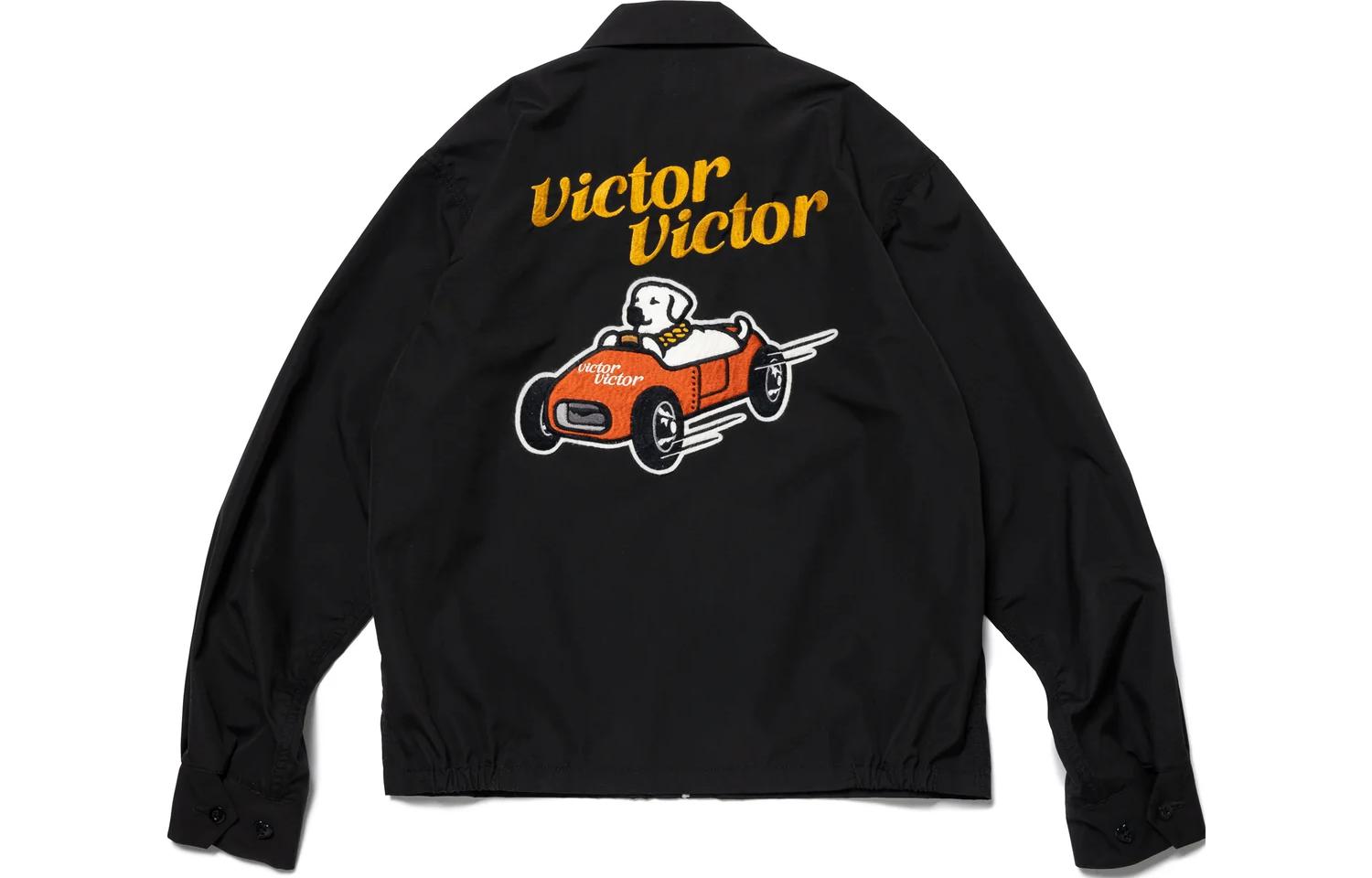Куртка Human Made x Victor Victor Worldwide (черная)