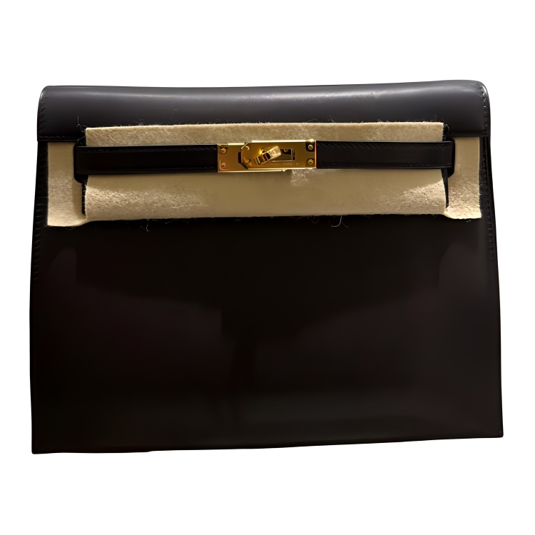 Женская сумка Hermes Kelly Danse 22 (черная)