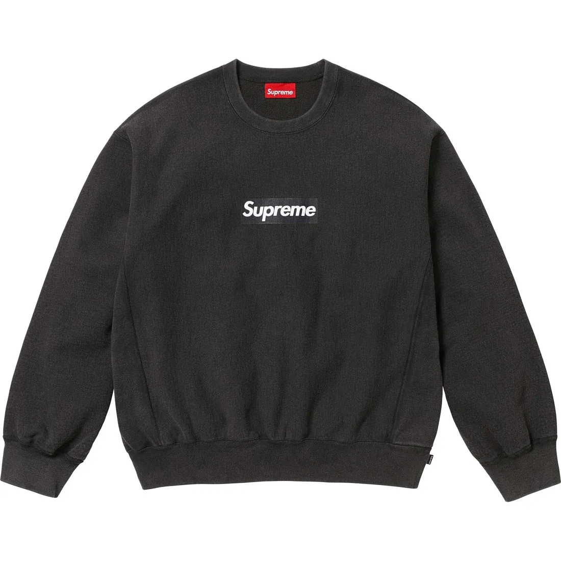 Supreme washed box logo "SS 25 - " sweatshirt