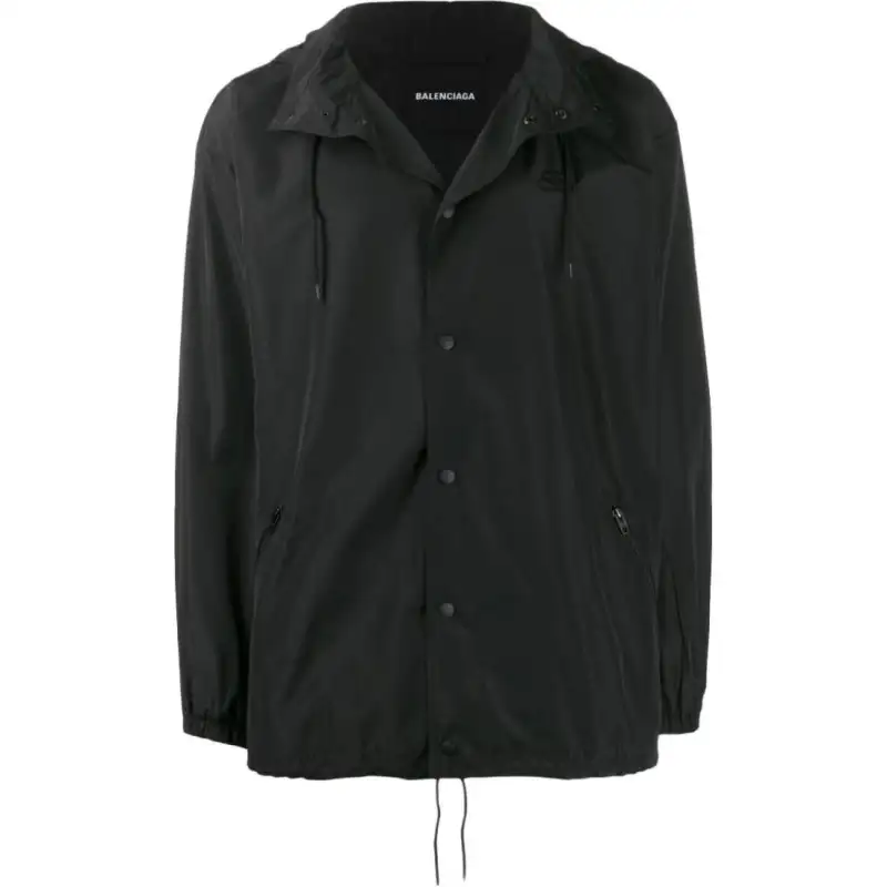 Balenciaga Jackets & Coats Regular Fit Men's Black