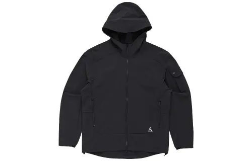 New Balance Jackets Men's Black Hooded Moderate Other