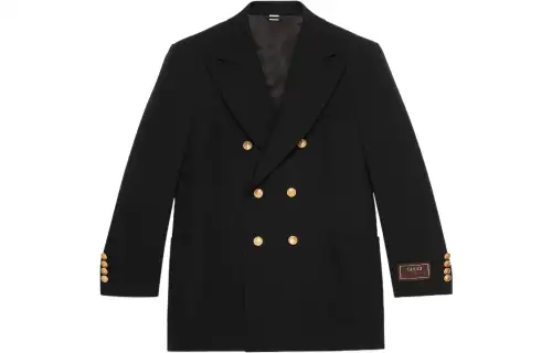 【Previous Season】double-breasted wool jacket