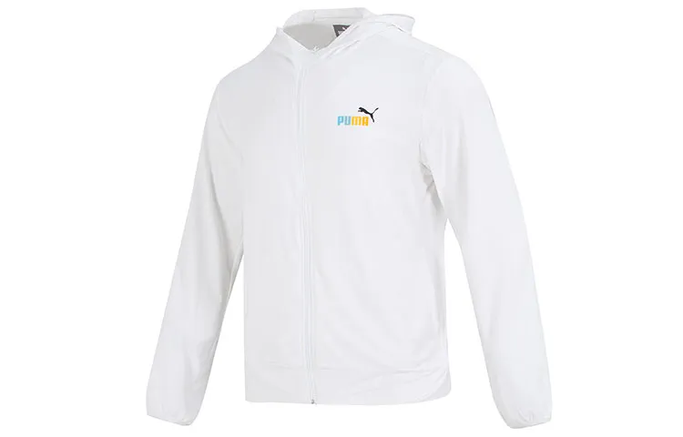 PUMA Jackets Unisex White Hooded Moderate Other