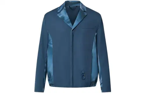 LOUIS VUITTON Jackets & Coats Men's Petroleum Blue