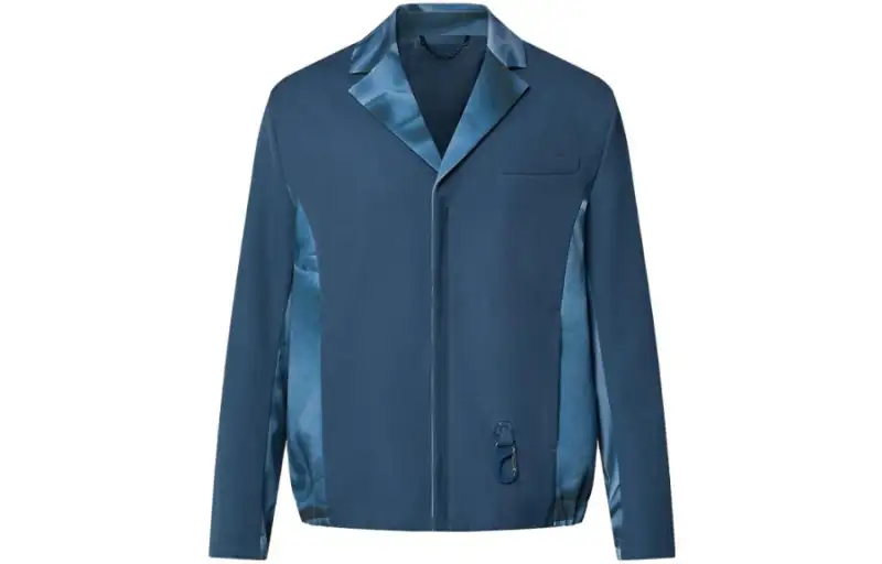 LOUIS VUITTON Jackets & Coats Men's Petroleum Blue