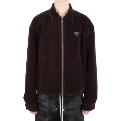PRADA Jackets & Coats Men's Brown
