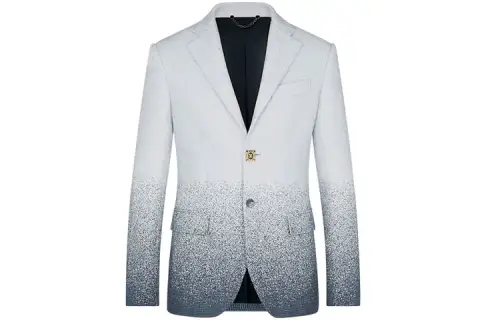 LOUIS VUITTON FW21 Business Suit Coat Men's Light Blue