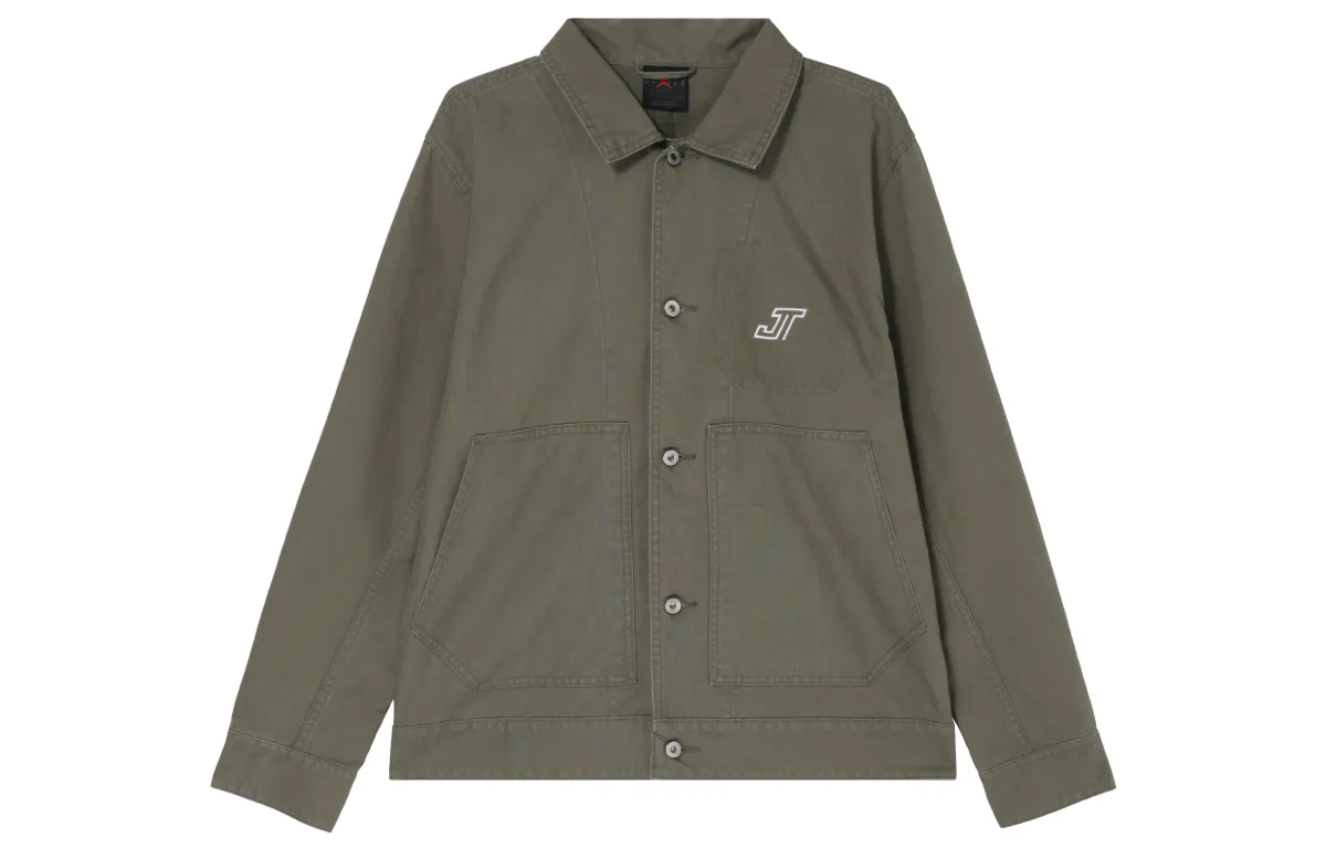 Jordan Tatum CHICAGO Jackets & Coats Men's Medium Olive Green