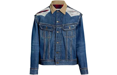 Maison Margiela Vintage Effect Denim Jacket