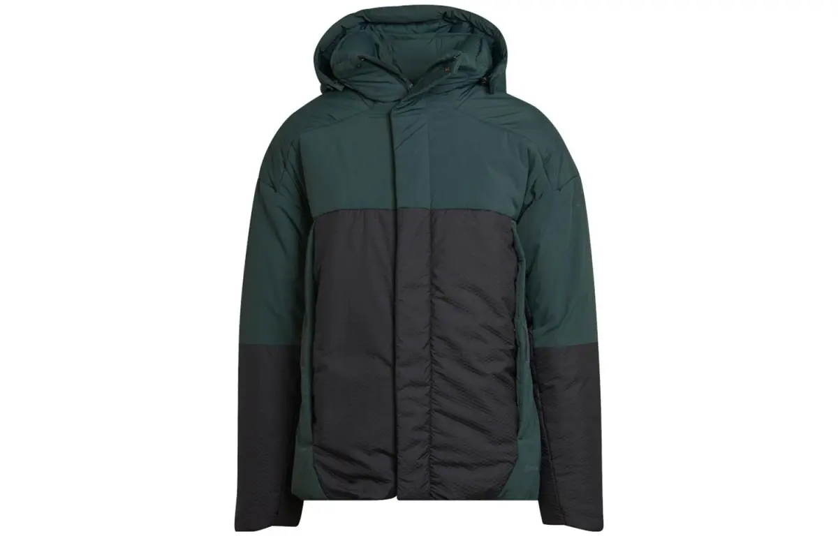Adidas Jackets Men's Green Hooded Moderate Other