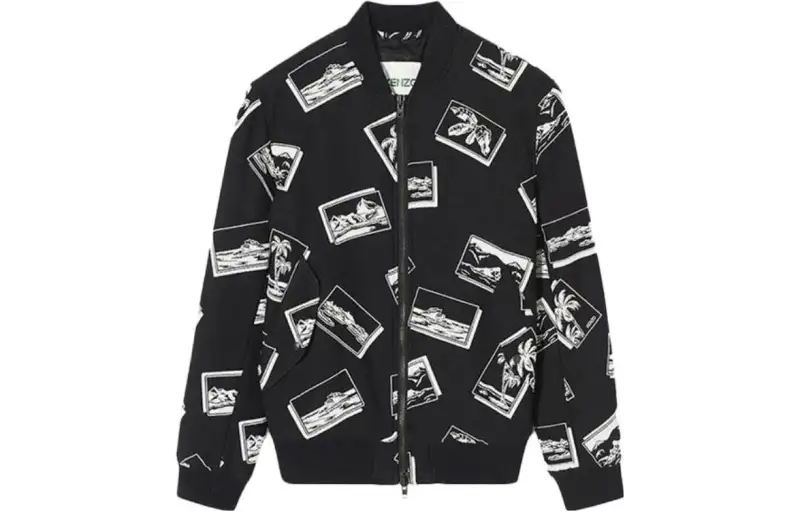 KENZO Jackets & Coats Men's Gray