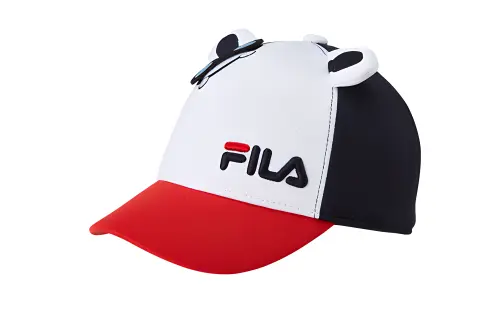 FILA Elastane, Polyester, Cotton Baseball Caps Kids' Blue/Purple