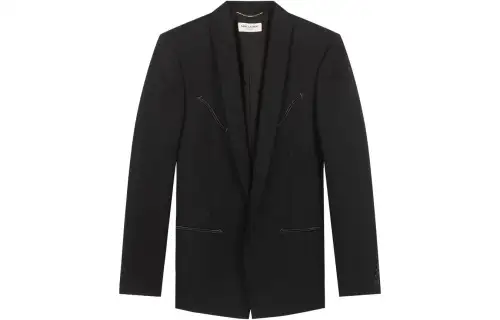 SAINT LAURENT Business Suit Men's Black