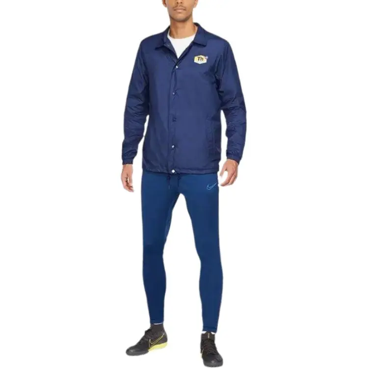 Nike Jackets Men's Dark Blue Lapel Moderate Other