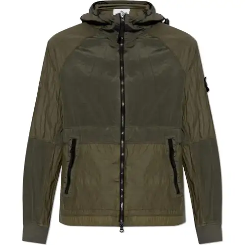 STONE ISLAND Jackets & Coats Men's Olive Green