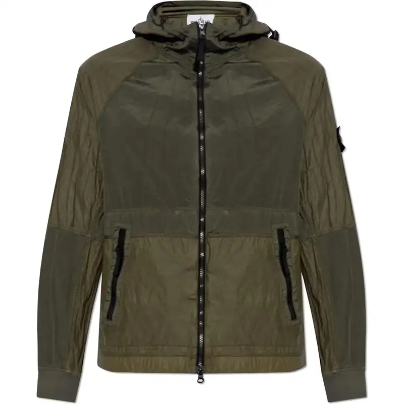 STONE ISLAND Jackets & Coats Men's Olive Green