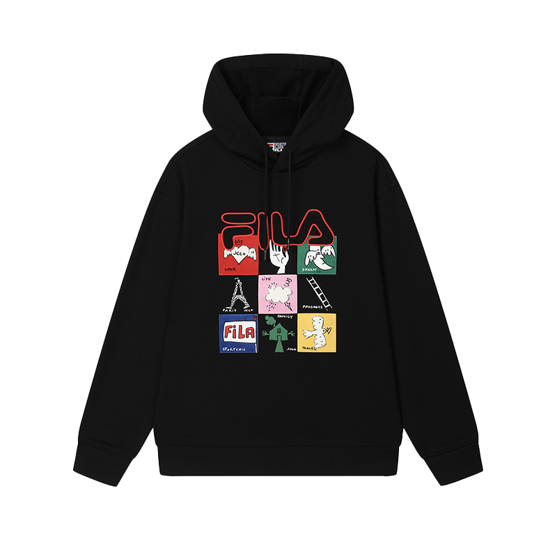 Худи Fila FILA ORIGINALE (черное)