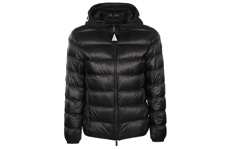 Мужская куртка Moncler (черная) — фото 1