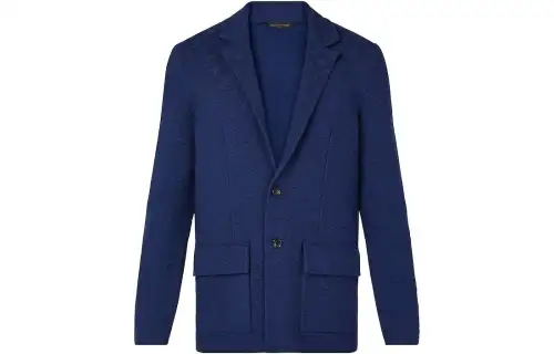 LOUIS VUITTON FW22 Business Suits Coats Men's Blue