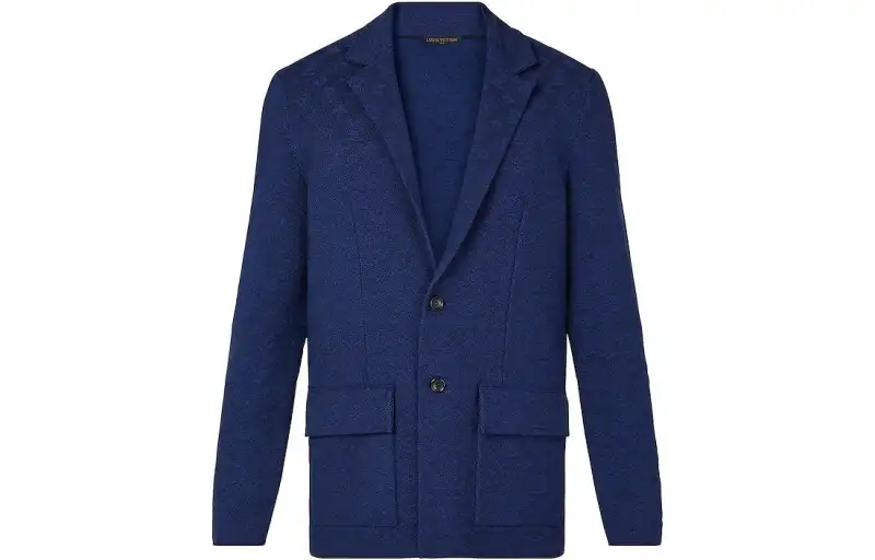 LOUIS VUITTON FW22 Business Suits Coats Men's Blue