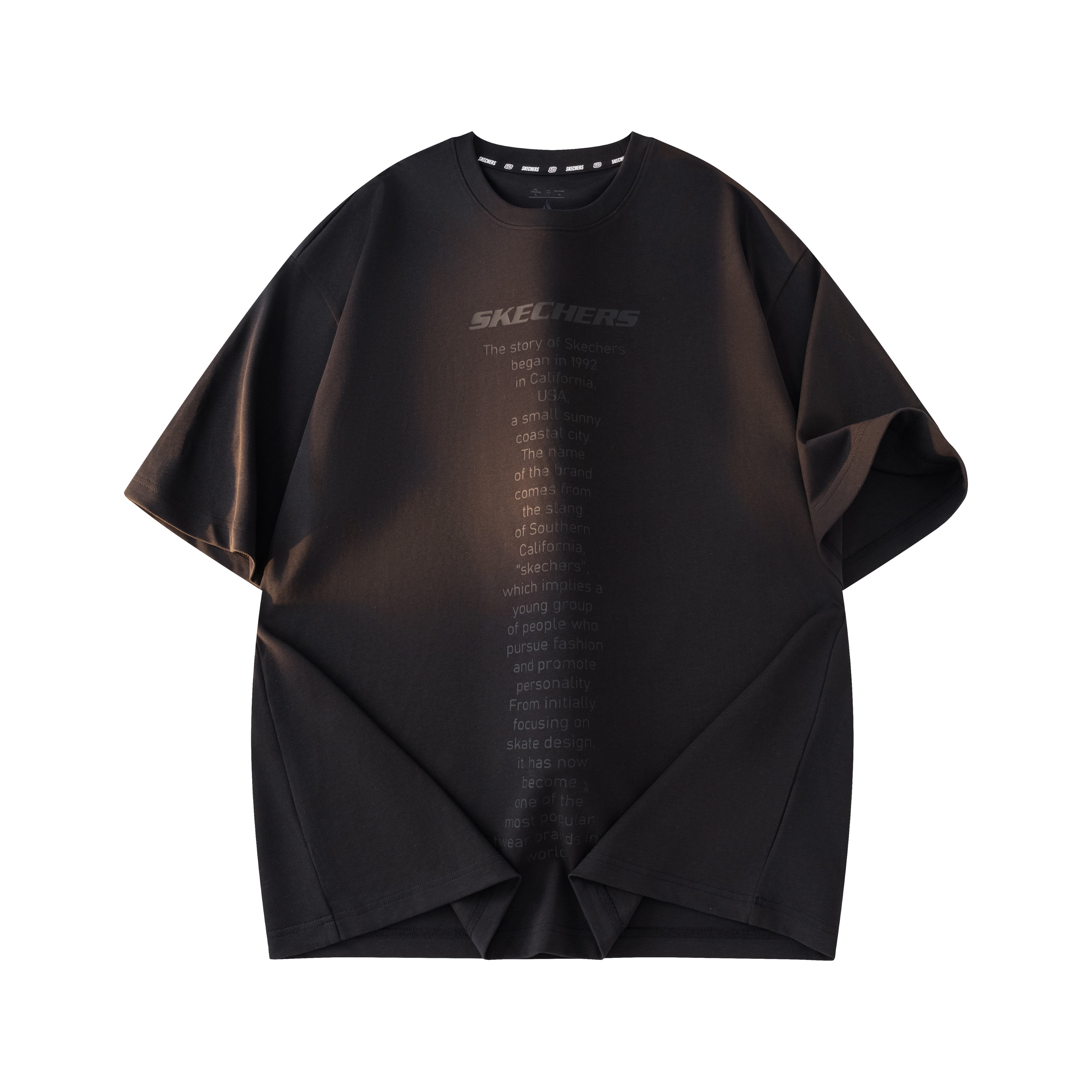 Футболка Skechers Logo T-Shirt (черная)