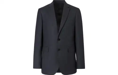 Burberry Business Suits Men's Marine Blue Moderate