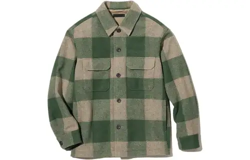 UNIQLO Jackets Unisex Turquoise Lapel Moderate Other