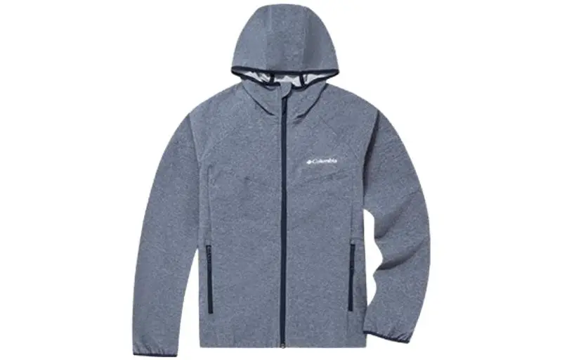 Columbia Jackets Men's Blue Hooded Moderate Other