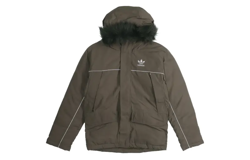Adidas Originals Down Jackets Men's Hooded Thickened Other