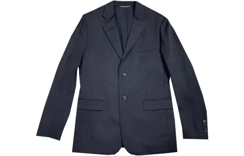 DIOR Business Suits Men's Marine Blue Suit Collar Moderate Business Suit