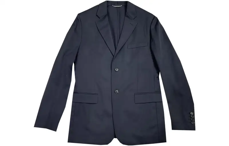DIOR Business Suits Men's Marine Blue Suit Collar Moderate Business Suit