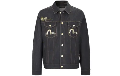 EVISU FW21 Denim Jacket Men's Denim Blue